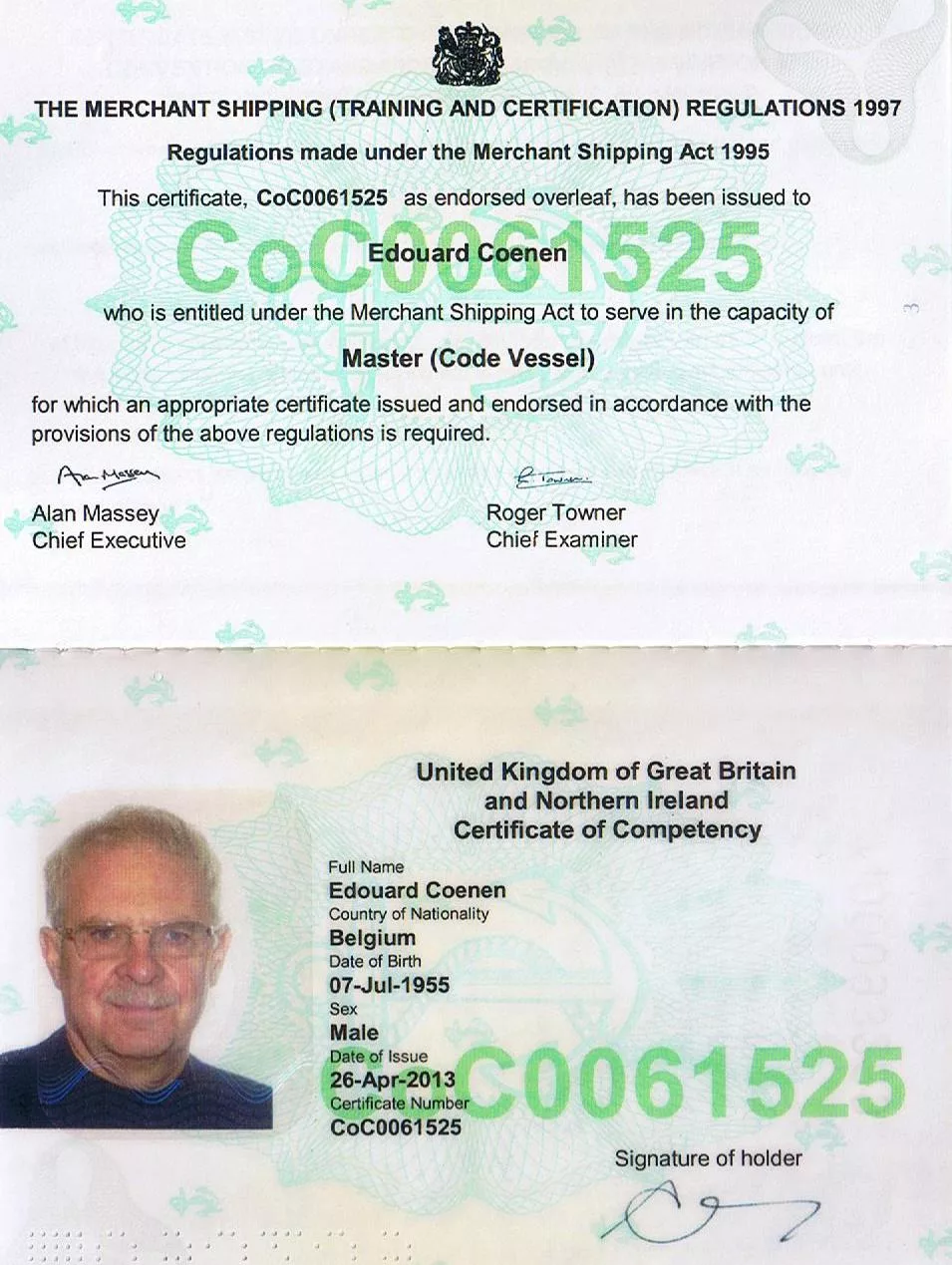 MCA Master 200 Gt / OOW 500 Gt