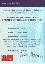 yachtmaster certificaat Hoe word ik een Rya/Mca Yachtmaster?