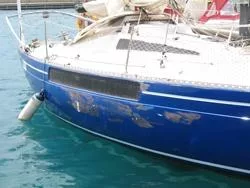manoeuvreren  in de jachthaven