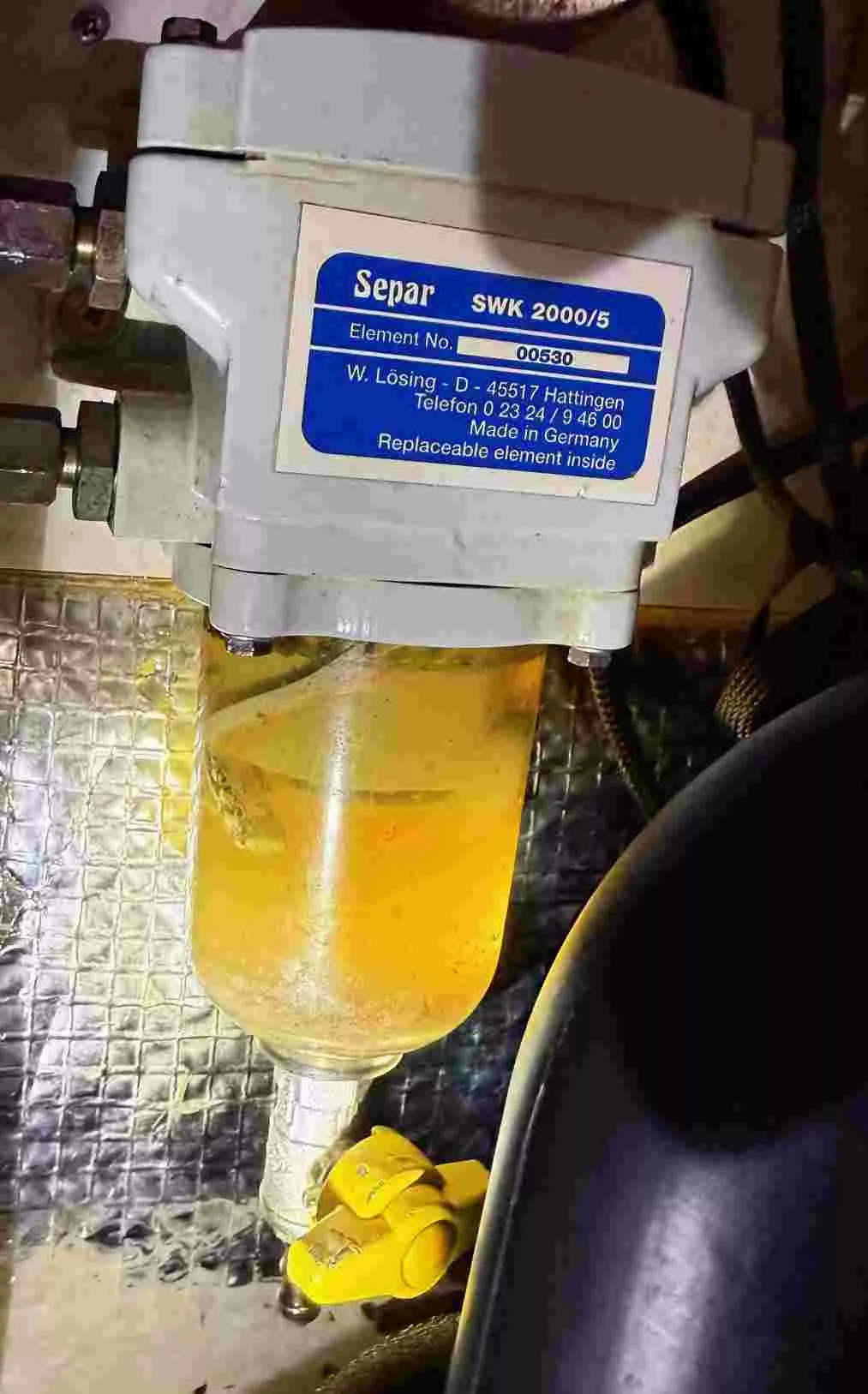 water diesel scheidingsfilter