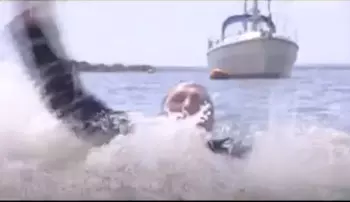 Man over board -cold water shock- thermische schok als je in het water valt