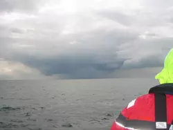 storm op zee